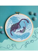 Hawthorne Handmade ON SALE - Plesiosaurus Cross Stitch Kit - 40% OFF