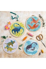 Hawthorne Handmade ON SALE - Plesiosaurus Cross Stitch Kit - 40% OFF