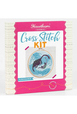 Hawthorne Handmade ON SALE - Plesiosaurus Cross Stitch Kit - 40% OFF