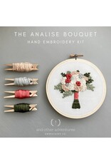 And Other Adventures Embroidery Co. The Analise Bouquet, Beginner Embroidery Kit
