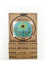 cozyblue ON ORDER-Summer Garden Embroidery Kit from cozyblue