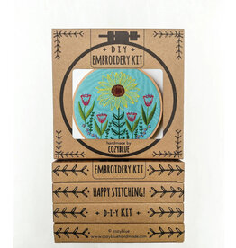 cozyblue ON ORDER-Summer Garden Embroidery Kit from cozyblue