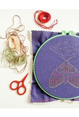 cozyblue Midnight Flight Embroidery Kit from cozyblue