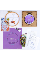 cozyblue ON ORDER-Book Nook Embroidery Kit from cozyblue