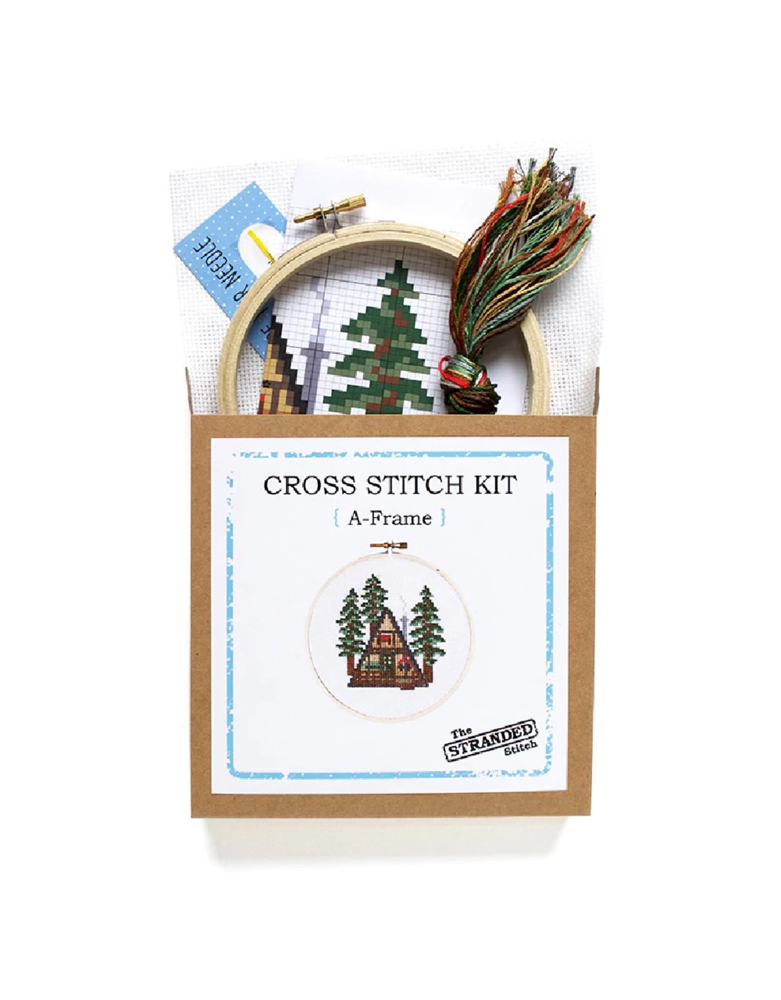 The Stranded Stitch A-Frame Cross Stitch Kit