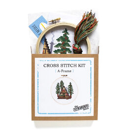 The Stranded Stitch A-Frame Cross Stitch Kit
