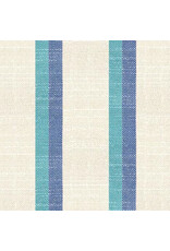 Alexia Abegg Jolie Toweling, Apron Stripe in Blue, 16" wide, sold by the yard