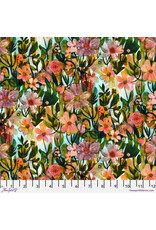 PD'S Free Spirit Collection In the Pink, Anemones in Multi, Dinner Napkin
