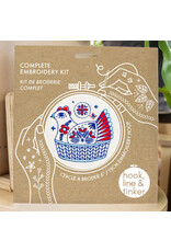 Hook, Line & Tinker French Hen, Embroidery Kit