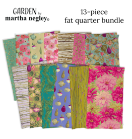 Martha Negley Garden, Fat Quarter Bundle containing 13 pcs.