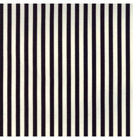 Moda ON ORDER-Essentially Yours, Black and White Stripe, Fabric Half-Yards