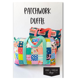 Knot + Thread Patchwork Duffle Bag Pattern
