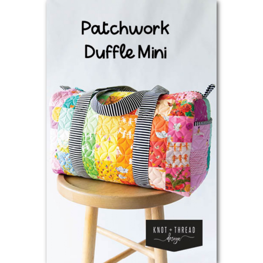 Patchwork Mini Duffle Bag Pattern - Picking Daisies