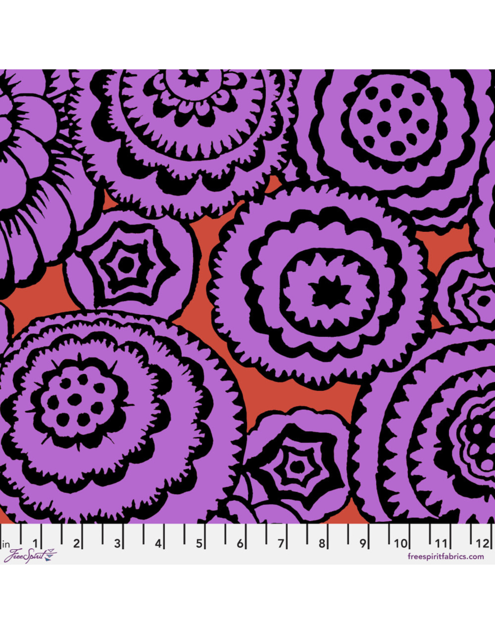 Kaffe Fassett Collective Kaffe Collective, Deco in Dark, Fabric Half-Yards