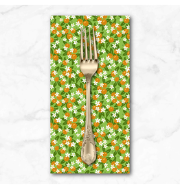 PD's Andover Collection Floral States of America, Florida Orange Blossom,  Dinner Napkin