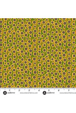 Andover Fabrics Floral States of America, Kansas Sunflower, Fabric Half-Yards