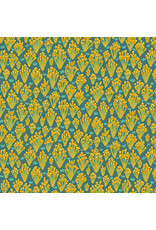 Andover Fabrics ON SALE-5 YARD CUT - Floral States of America, Nevada Sagebrush, Fabric Half-Yards