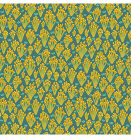 Andover Fabrics Floral States of America, Nevada Sagebrush, Fabric Half-Yards