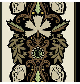 Eye Candy Quilts ON SALE-5 YARD CUT - Ciao Bella, Flori in Alabaster