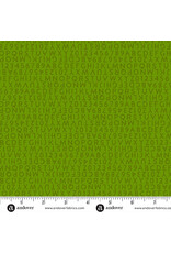 Alison Glass ON SALE - 5 YARD CUT, Postmark, Letters in Moss