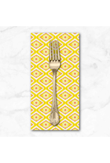 PD's Miriam Bos Collection Hola Frida, Talavera Tiles in Lemon, Dinner Napkin