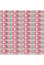Miriam Bos ON SALE-5 YARD CUT - Hola Frida, Manta in White