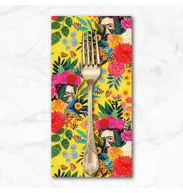 PD's Miriam Bos Collection Hola Frida, Hola Frida in Buttercup, Dinner Napkin