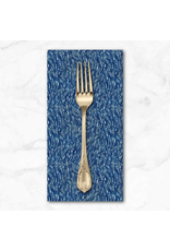 PD's Boccaccini Meadows Collection Autumn Forage, Wheat in Blue, Dinner Napkin