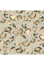 Boccaccini Meadows Autumn Forage, Ginko in Green, Fabric Half-Yards Boccaccini Meadows Autumn Forage, Ginko in Green, Fabric Half-Yards