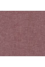 Robert Kaufman Brussels Washer Yarn Dye in Plum, Linen Rayon Blend, Fabric Half-Yards