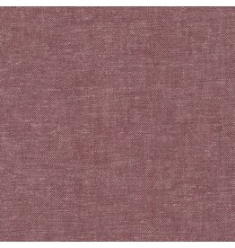Robert Kaufman Brussels Washer Yarn Dye in Plum, Linen Rayon Blend, Fabric Half-Yards