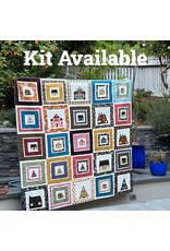 PD ON SALE - Blended Together Quaint Cottage Quilt Kit - Fabric to make a 73” x 73” quilt top