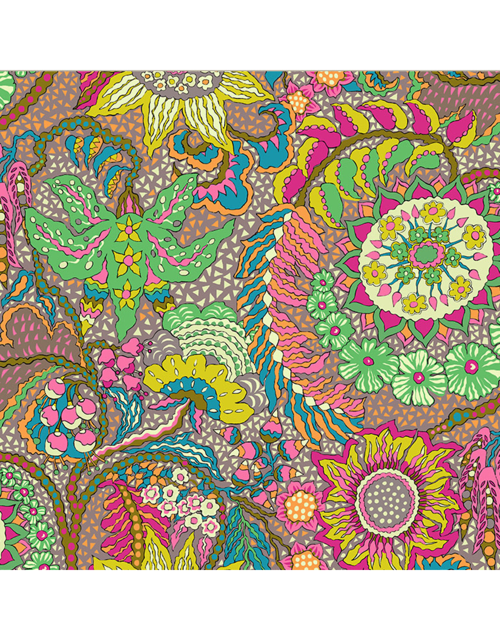 Sally Kelly Botanica, Botanica in Mushroom, Fabric Half-Yards