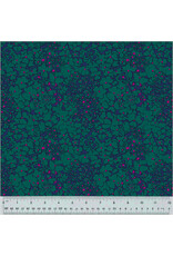PD's Sally Kelly Collection Botanica, Periwinkle in Teal, Dinner Napkin