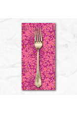 PD's Sally Kelly Collection Botanica, Periwinkle in Magenta, Dinner Napkin
