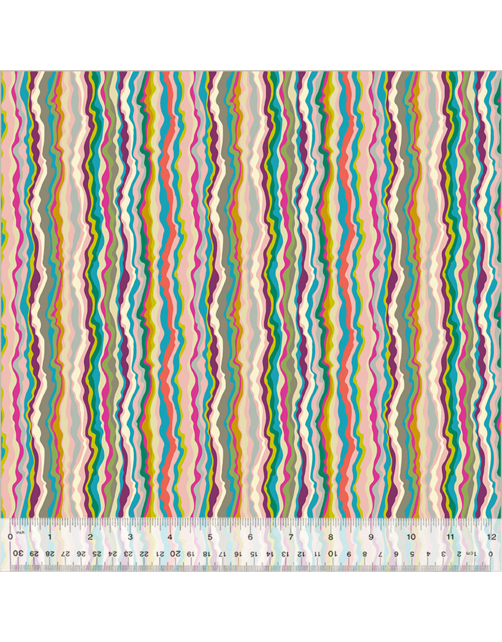 Sally Kelly Botanica, Shimmer in Mushroom, Fabric Half-Yards