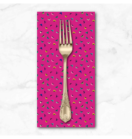 PD's Sally Kelly Collection Botanica, Flutter in Magenta, Dinner Napkin