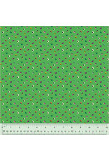 Sally Kelly Botanica, Flutter in Grass, Fabric Half-Yards