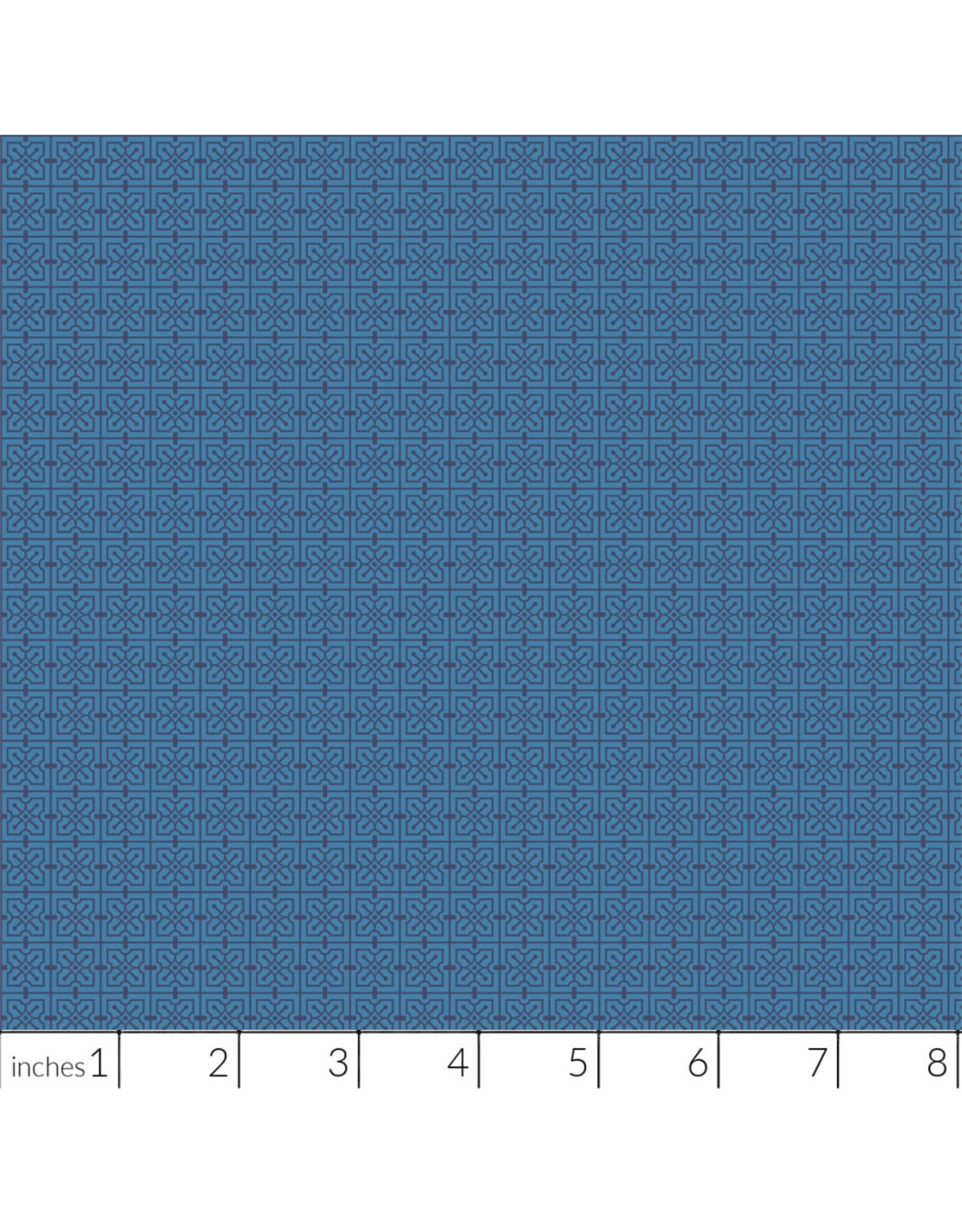 PD's Frank Lloyd Wright Collection March Balloons, The House Beautiful Design C in Midnight, Dinner Napkin