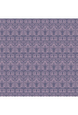 Frank Lloyd Wright March Balloons, The House Beautiful Design B in Murisaki, Fabric Half-Yards Frank Lloyd Wright March Balloons, The House Beautiful Design B in Murisaki, Fabric Half-Yards