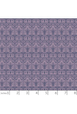 Frank Lloyd Wright March Balloons, The House Beautiful Design B in Murisaki, Fabric Half-Yards Frank Lloyd Wright March Balloons, The House Beautiful Design B in Murisaki, Fabric Half-Yards