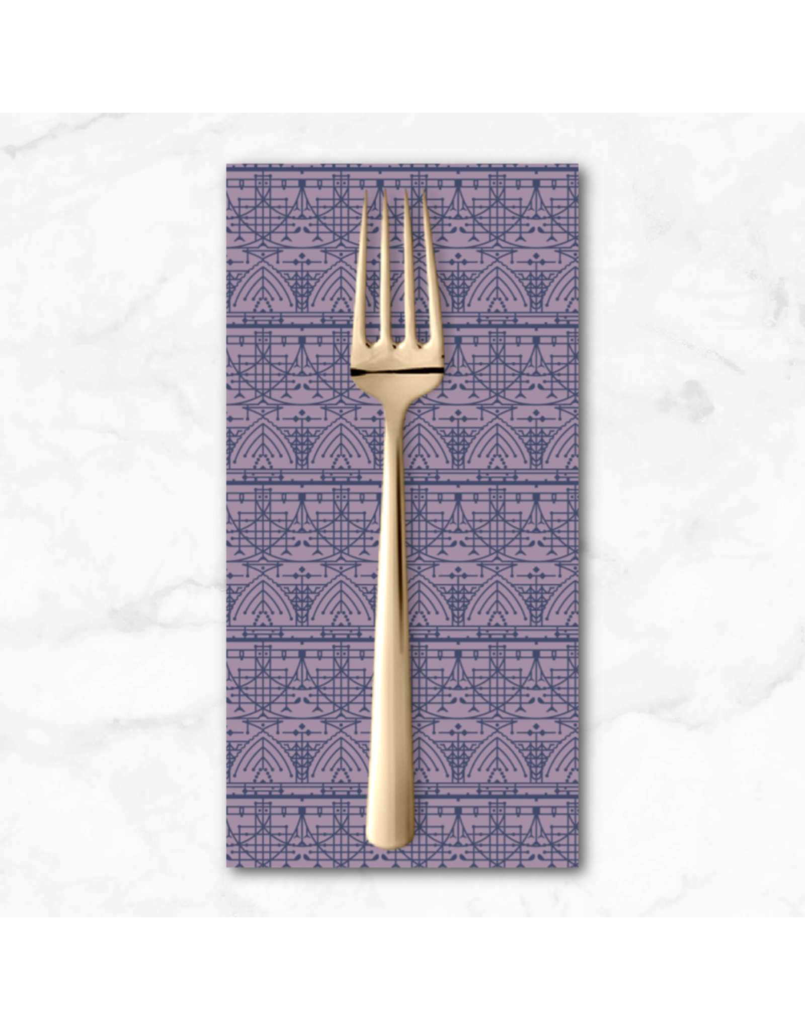 PD's Frank Lloyd Wright Collection March Balloons, The House Beautiful Design B in Murisaki, Dinner Napkin