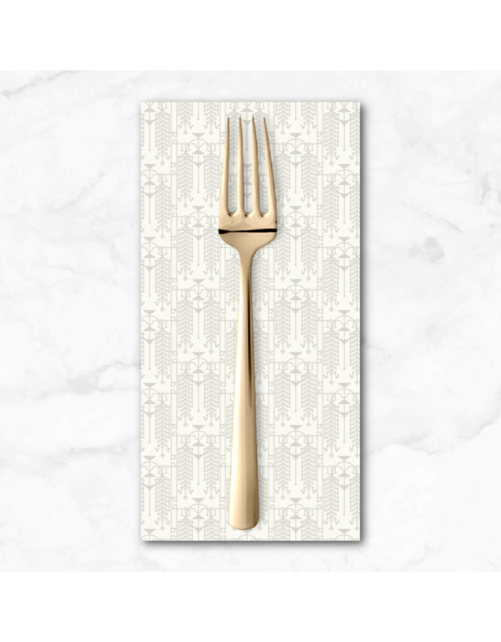 PD's Frank Lloyd Wright Collection March Balloons, The House Beautiful Design A in Oyster Shell, Dinner Napkin