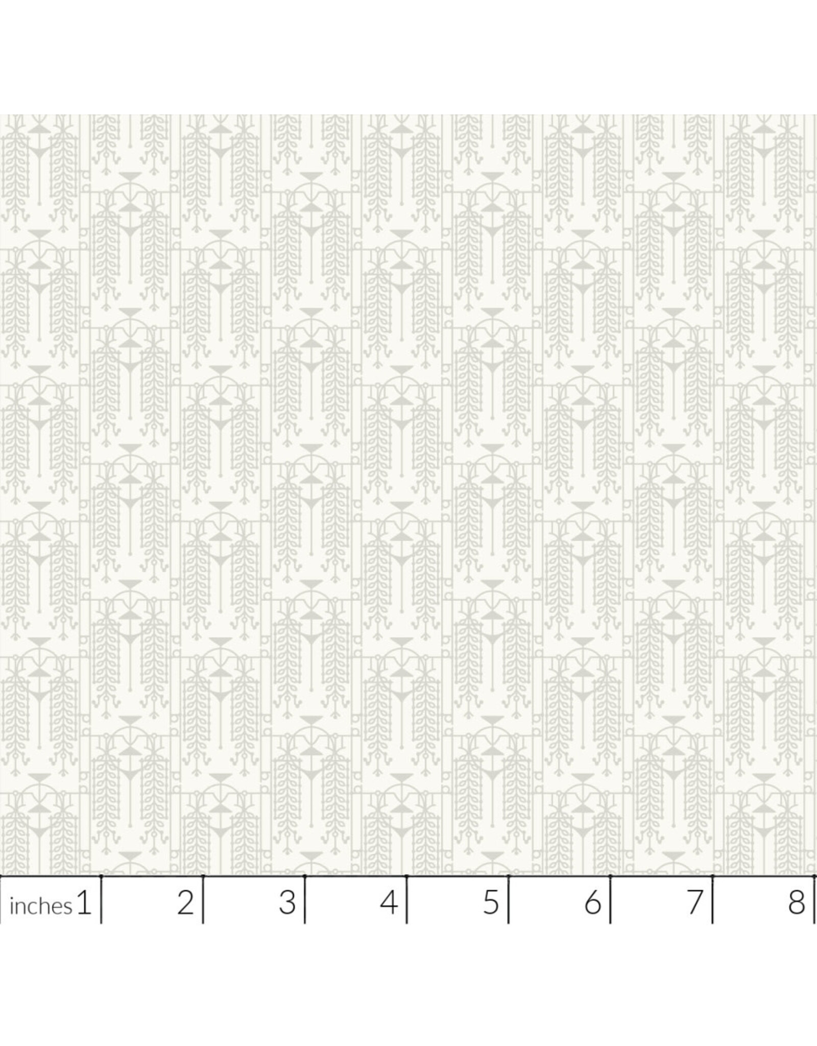 PD's Frank Lloyd Wright Collection March Balloons, The House Beautiful Design A in Oyster Shell, Dinner Napkin