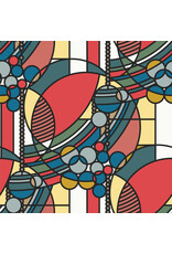 Frank Lloyd Wright March Balloons in Bright, Fabric Half-Yards