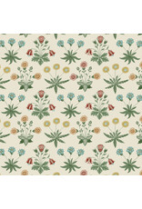 William Morris & Co. Morris & Co.'s Walker House, Daisy in Multi, Fabric Half-Yards