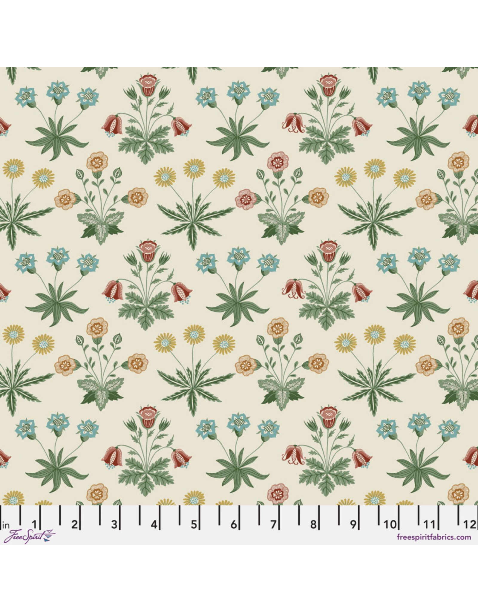 PD's William Morris Collection Morris & Co.'s Walker House, Daisy in Multi, Dinner Napkin