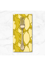 PD's Figo Collection Wild Abandon, Entangled in Gold, Dinner Napkin PD's Figo Collection Wild Abandon, Entangled in Gold, Dinner Napkin