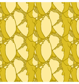 Figo ON SALE-5 YARD CUT - Wild Abandon, Entangled in Gold