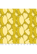 Figo Wild Abandon, Entangled in Gold, Fabric Half-Yards